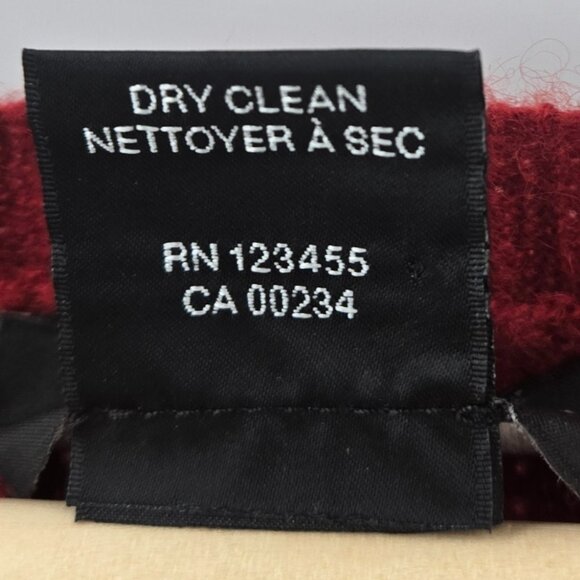 Lord & Taylor Red Cashmere Classic Boatneck Sweater XS - Picture 9 of 9